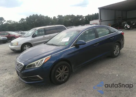 2016 Hyundai Sonata Se from USA, damaged, VIN 5NPE24AF9GH289130